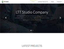 Tablet Screenshot of lttstudio.com